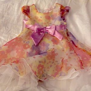 Super Cute Nannette Floral Bow Dress